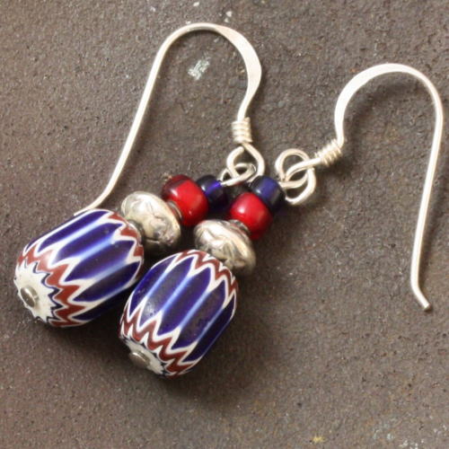 アンティーク シェブロン ピアス Antique Chevron Earringss